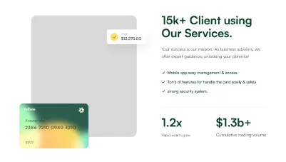 About Section - Showcase Your Impact