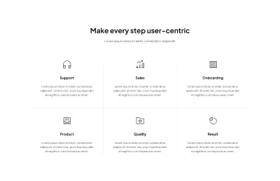 Grid Section Component - Stylish & Responsive Design