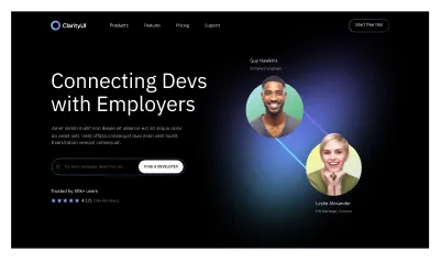 Hero Section Component - Captivating Website Header