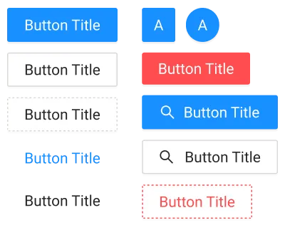 Button Components - Stylish & Functional Designs