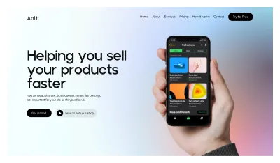 Figma Website Hero Section Template for Stunning First Impressions