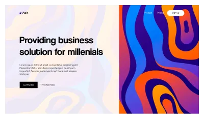 Customizable Figma Website Hero Section for Impactful Designs