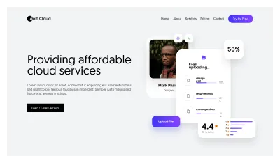 Figma Website Hero Section Component - Stand Out with Impact