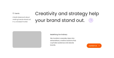 Figma Website Section Component for Versatile Page Layouts