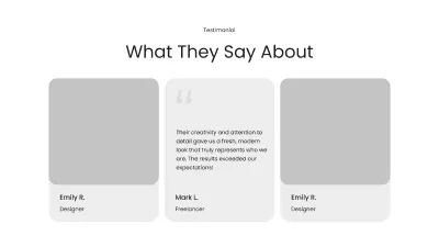 Figma Website Testimonial Components