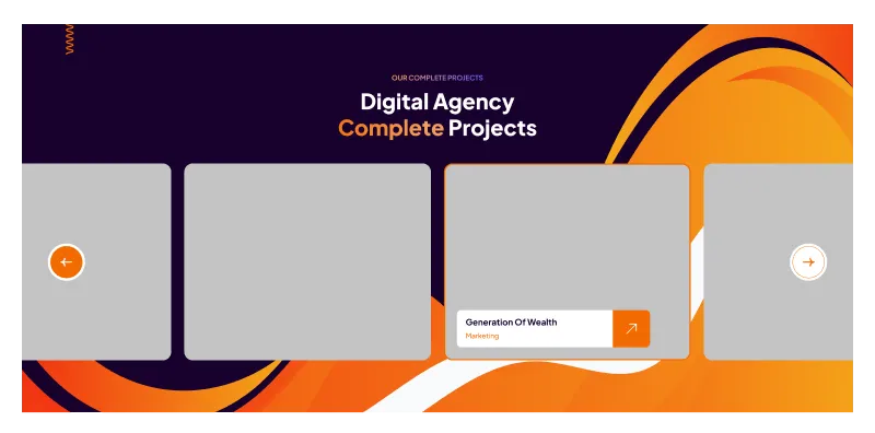 Figma Website Slider Section Component
