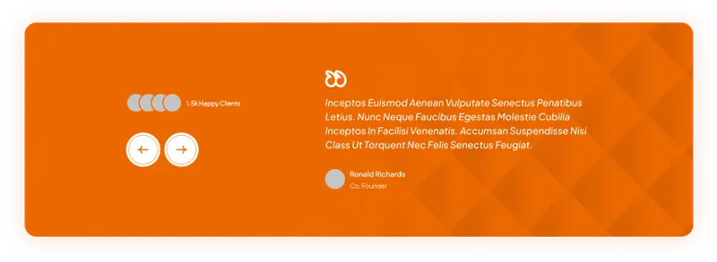 Figma Website Testimonials Section Component for Trust Building