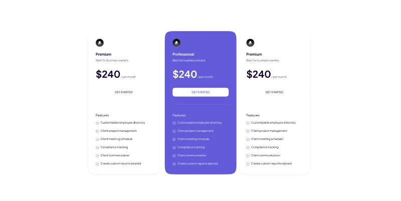 Pricing Section - Clear & Attractive Plans