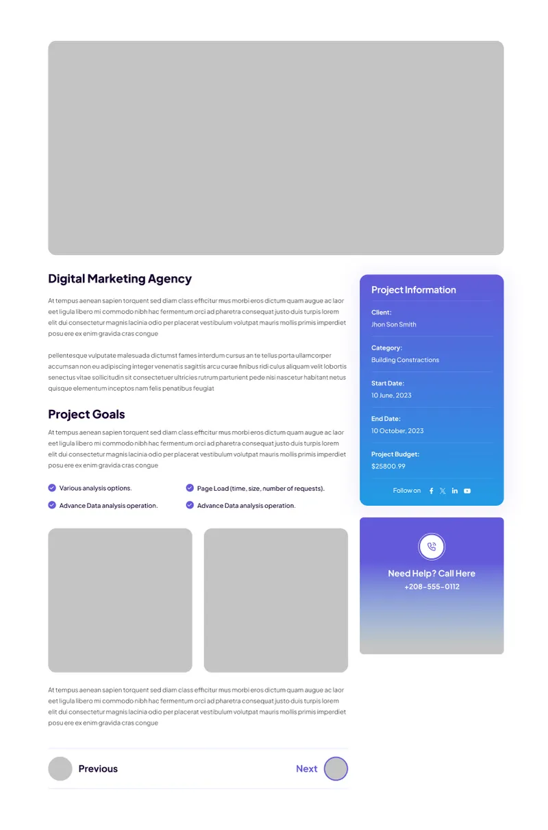 Figma Blog Detail Page Section – Engage Readers with Stunning Layouts