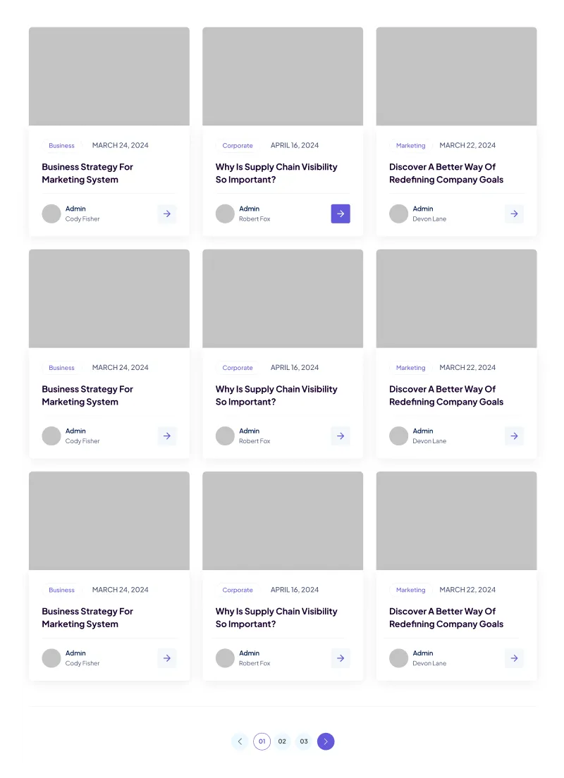Figma Blog Grid Section – Showcase Blogs with Style
