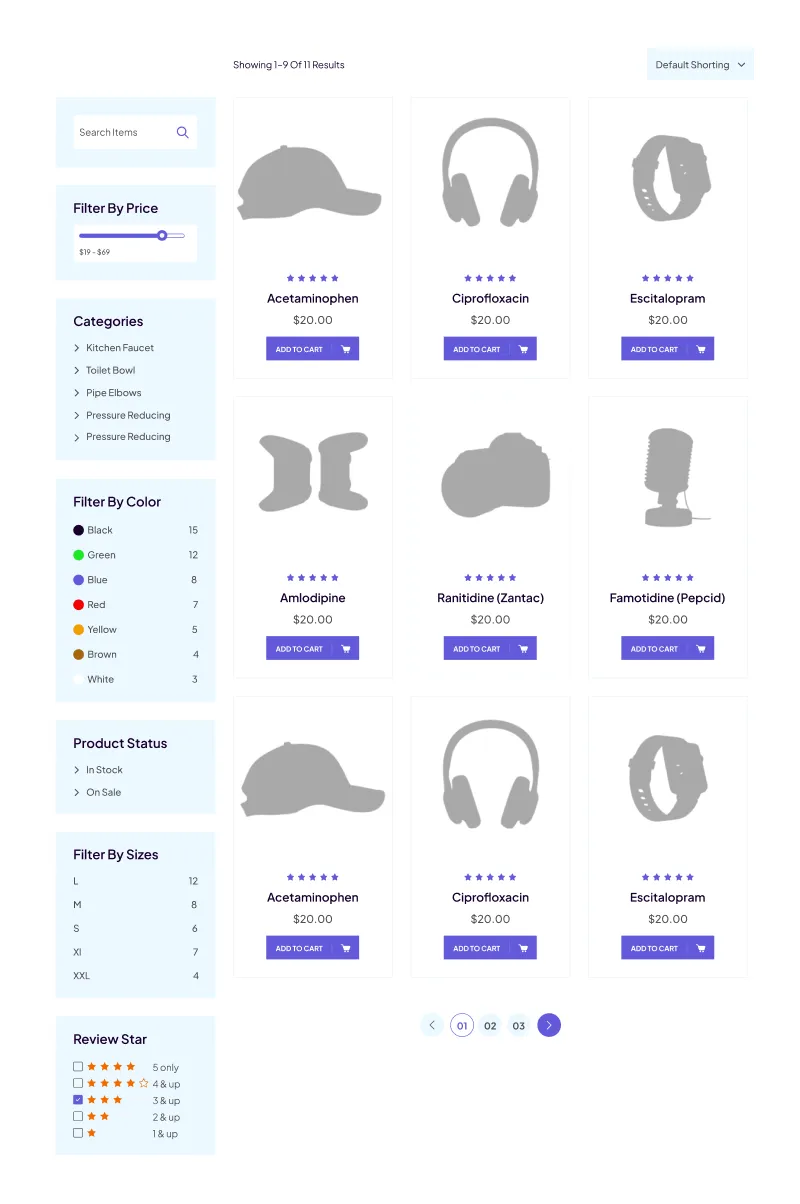Figma Ecommerce Products Grid Section – Boost Your Online Store Design