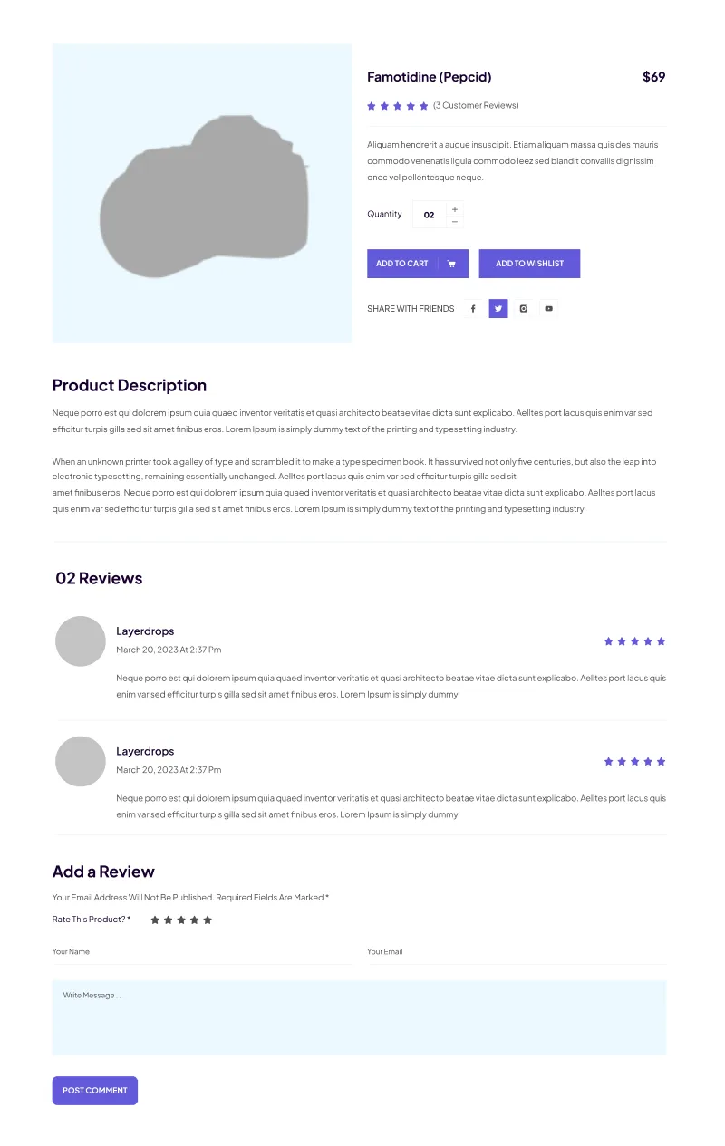 Figma Ecommerce Product Details Page – Enhance Your Shopping Experience