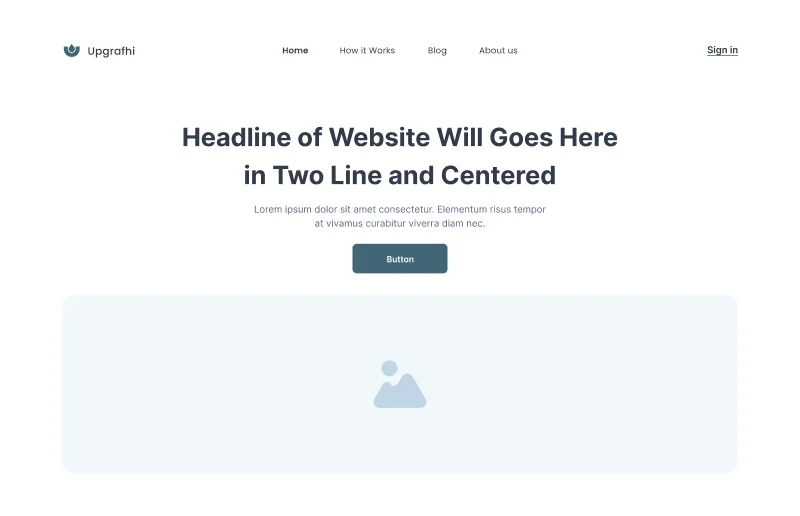 Figma Website Hero Section Component for Eye-Catching Designs