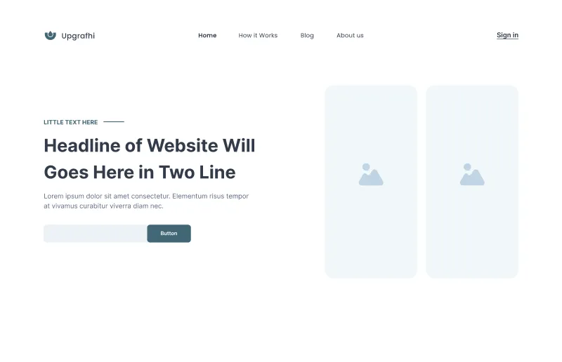 Figma Website Hero Section Component for Eye-Catching Designs