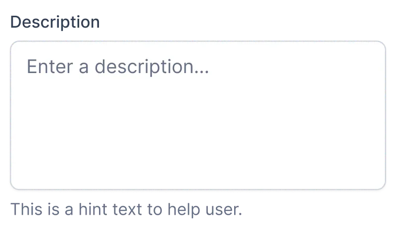 Textarea Input Field Component for Figma - Enhance User Input