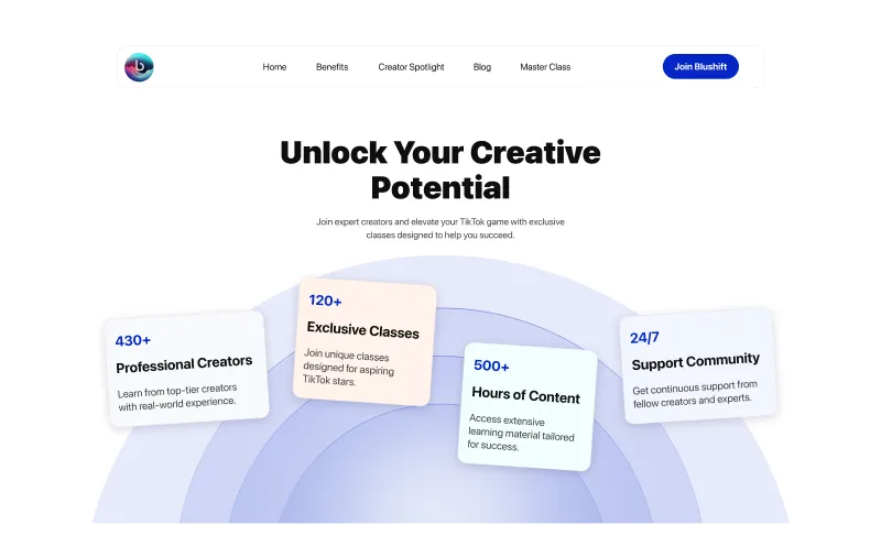 Hero Section Component for Websites - Make a Strong First Impression