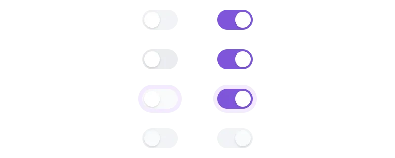 Figma Toggle Button Component for Interactive UI Design