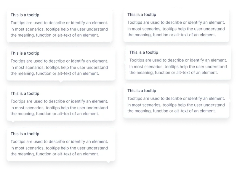 Figma Tooltips Component - Enhance User Experience with Interactive Tips