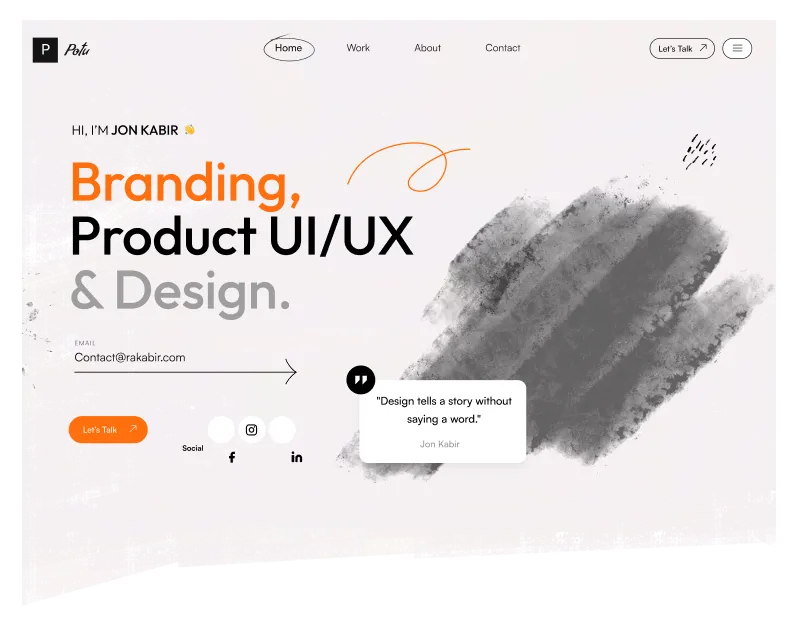 Agency Website Hero Section for Figma - Captivating First Impressions