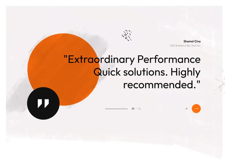 Figma Website Testimonials Section - Build Trust with Client Reviews