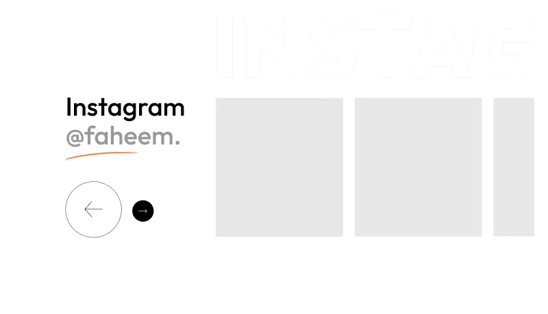 Figma Website Instagram Post Section - Highlight Social Media Updates