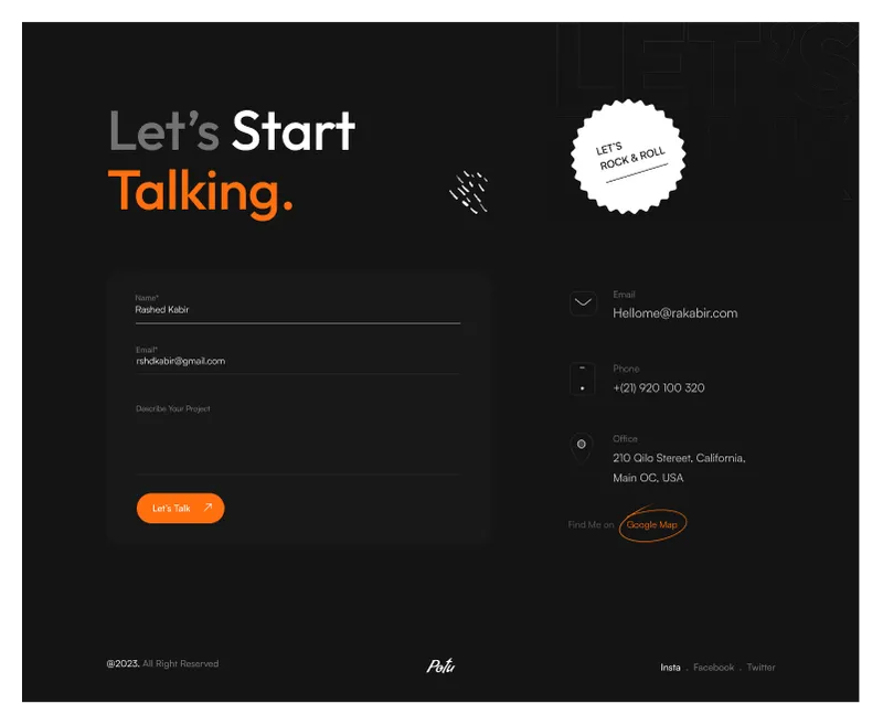 Footer Component - Comprehensive Website Navigation