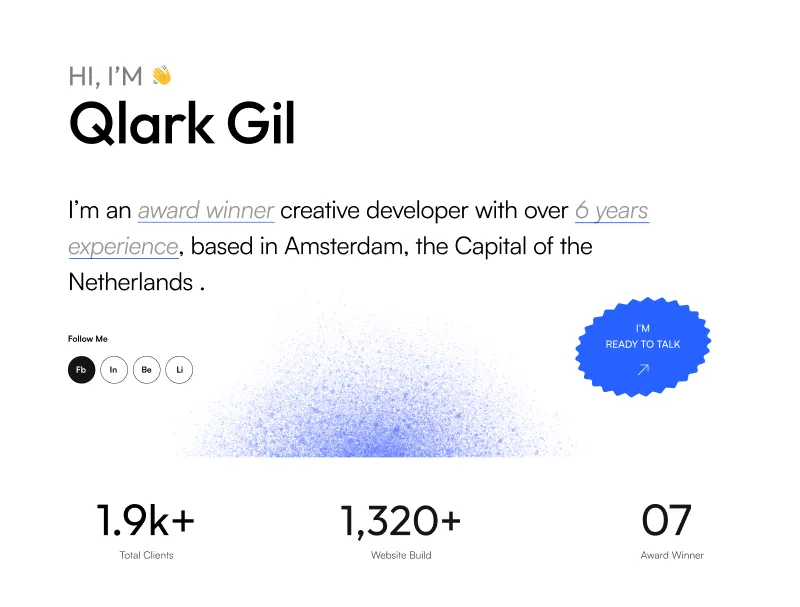 Figma Website About Section - Highlight Your Story & Vision