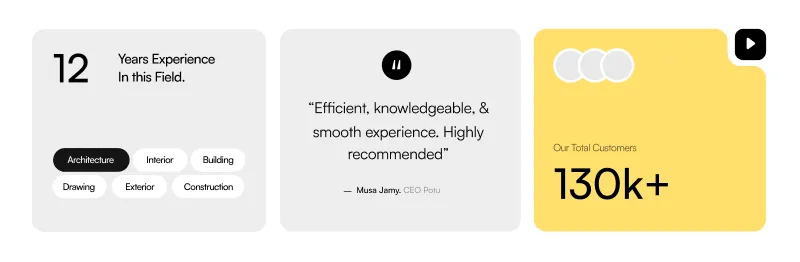 About Company Section - Professional Figma Website Component