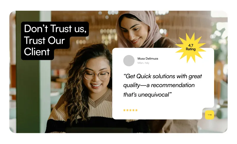 Clients Review Section - Figma Component for Testimonials