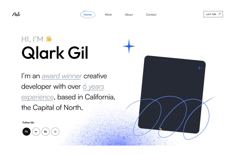 Website Hero Section - Figma Component for Engaging First Impressions