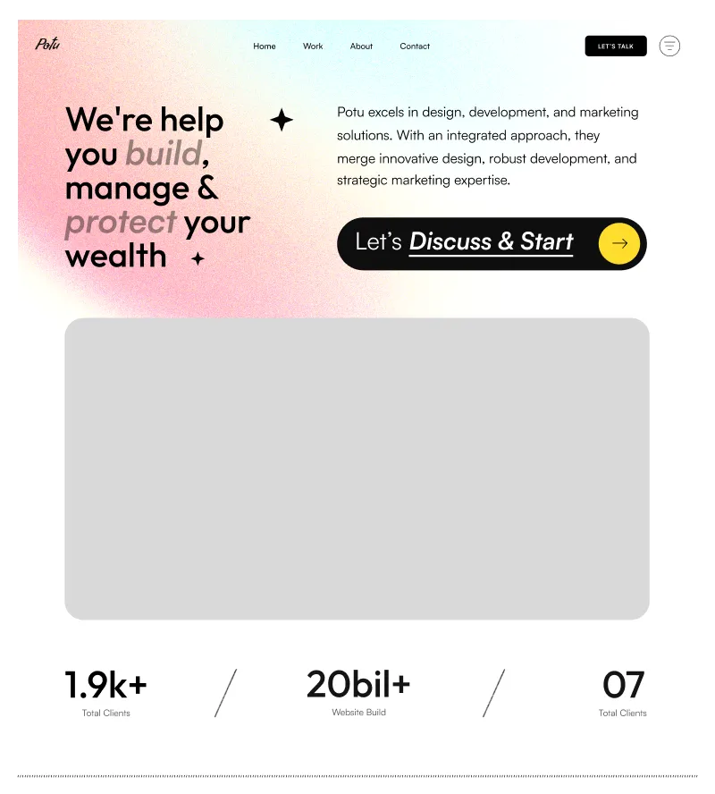 Website Hero Section - Figma Component for Impactful First Impressions