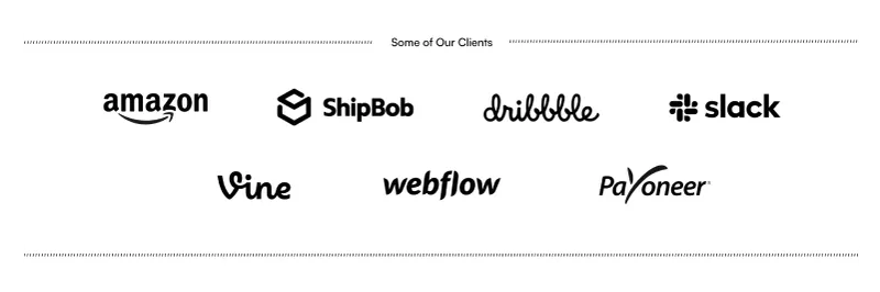 Client Logo Showcase Section - Figma Component