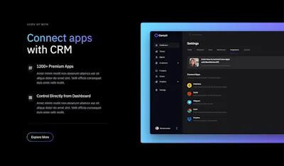 Feature Component - Figma UI Design Element