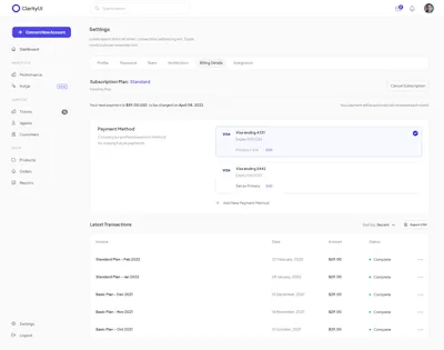 Settings Preview 2 Component - Figma UI Design Element