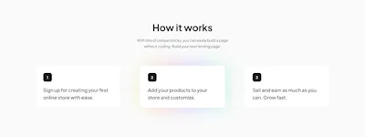 How it Works 1 Component - Figma UI Design Element