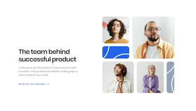Team Component - Figma UI Design Element