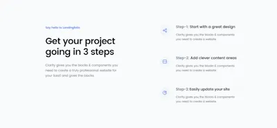 How it works Component - Figma UI Design Element