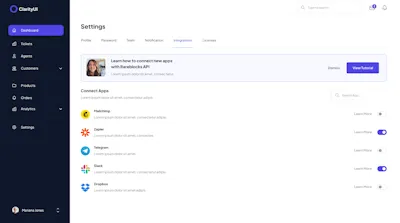 Settings Preview 3 Component - Figma UI Design Element