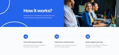 How it works Component - Figma UI Design Element