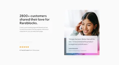 Testimonial 6 Component - Figma UI Design Element