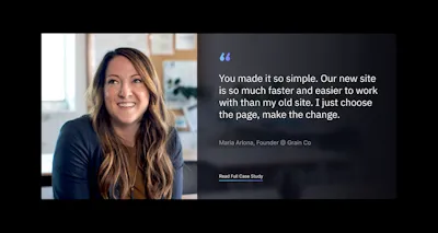 Testimonial Component - Figma UI Design Element
