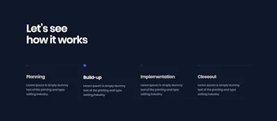 How it works Component - Figma UI Design Element