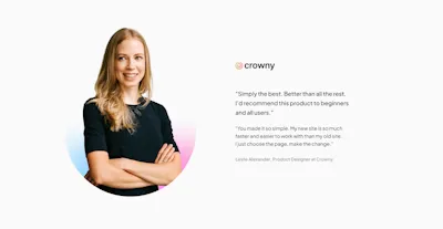 Testimonial - Figma UI Design Element