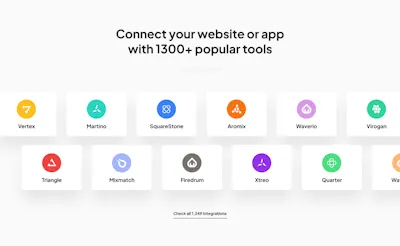 Intergrations Component - Figma UI Design Element
