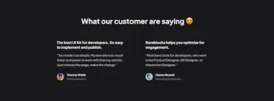 Testimonial 7 Component - Figma UI Design Element