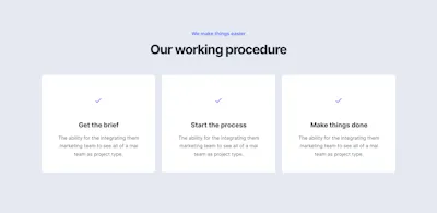 How it works Component - Figma UI Design Element