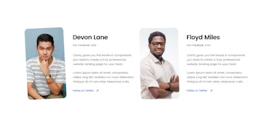 Team Component - Figma UI Design Element