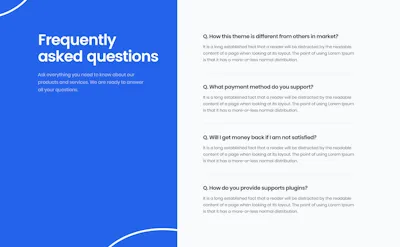 FAQ Component - Figma UI Design Element