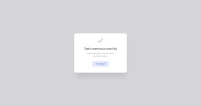 Modal 3 Component - Figma UI Design Element