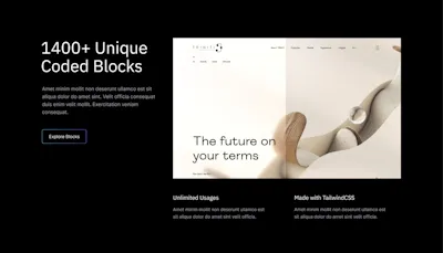 Feature Component - Figma UI Design Element